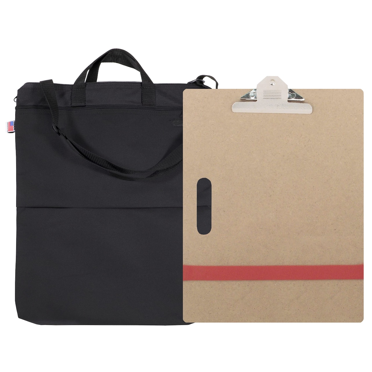 Pro Art&#xAE; Tran Nylon Portfolio Bag with Sketch Board